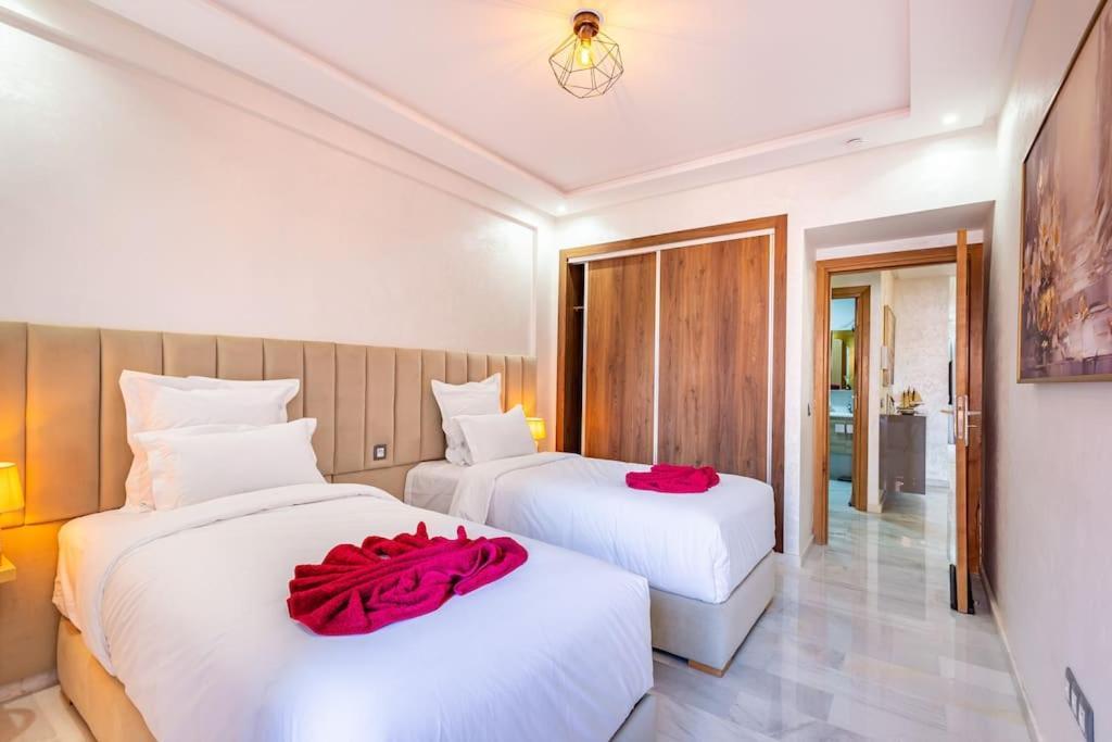 Charmante Wohnung Im Herzen Von Marrakech-Gueliz! Marrakesh Exterior foto